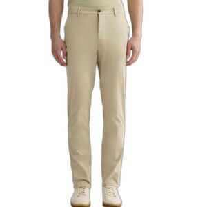 Everlane Tan Performance Cotton Slim Leg Chino Pants Size 33 X 29